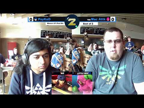 PsyKoD (Ike) VS TGG | Mac Attk (Little Mac, Roy) - Winners SF (Pool B4) - CG2 Side Stream