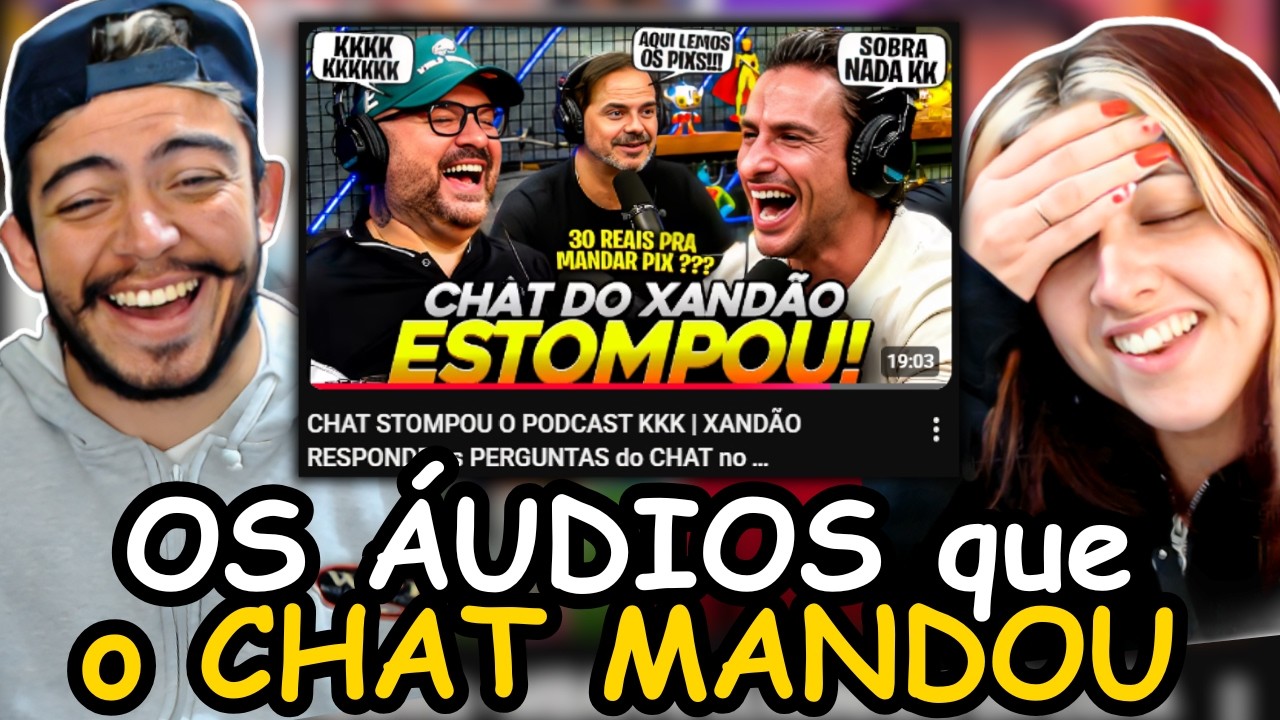 o CHAT do XANDÃO ESTOMPOU O PODCAST TICARACATICAST KKKKKKKK