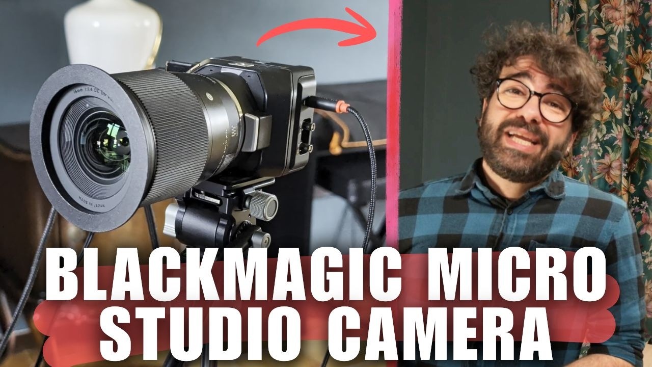 La mia NUOVA FOTOCAMERA e il SETUP di REGISTRAZIONE 📷 BLACKMAGIC MICRO STUDIO CAMERA 4K G2