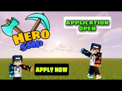 PN ABHI PLAYZ - HERO SMP APPLICATION OPEN #minecraft #application #viral