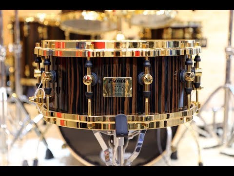 SONOR DRUM EXCLUSIVE "Limited Edition Five-Star" Drum Set (14x6.5 12-ply snare drum)