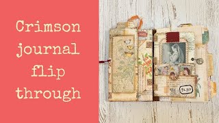 Crimson Journal Flip Through