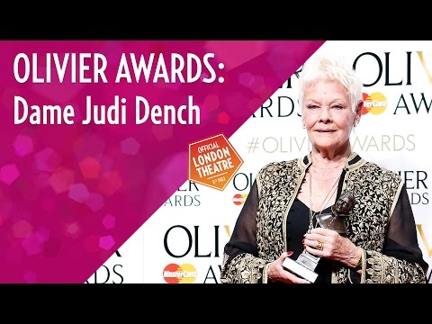 Olivier Awards 2016 winners - Judi Dench