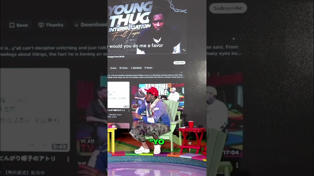 Young Thug Interrogation Video! 2 Hours Without a Lawyer | Perspektives With Bank #6ix9ine #BigBank