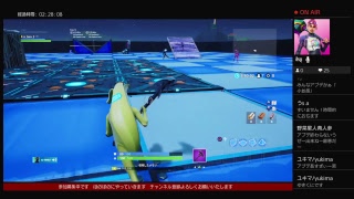 ［参加型］[フォートナイト]fortnite　雑談しながら　ライブ　　声負傷中
