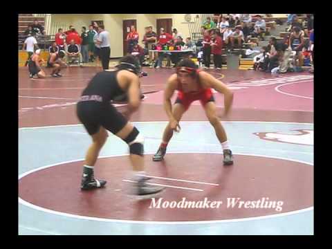 California JC State Wrestling Tournament 2010 - 149QF: Ernie Aguilar vs Conrad Rangel