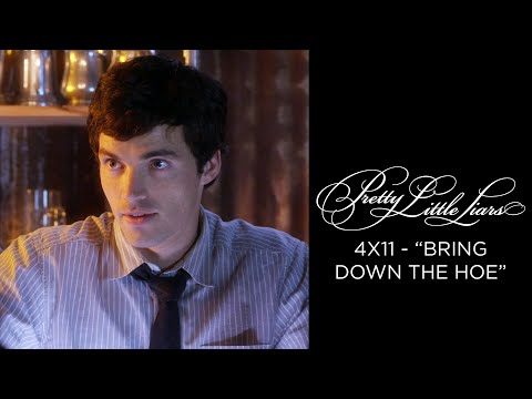 Pretty Little Liars - Jake Tells Ezra To Back Off Aria - "Bring Down the Hoe" (4x11)