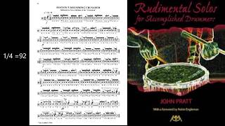 Boston's Drumming Crusader by John Pratt - Rudimental Play Along with Rick Series