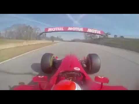 Marc Gene F1 LAP RECORD Road Atlanta Ferrari F2003-GA (1:01.2) Onboard Cam