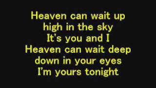 We The Kings - Heaven Can Wait - Lyrics