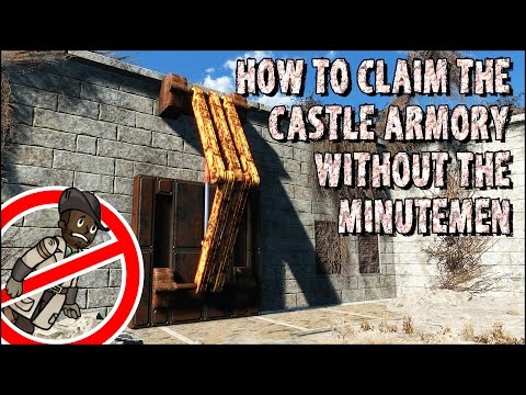 How to Get into the Castle Armory without the Minutemen in Fallout 4