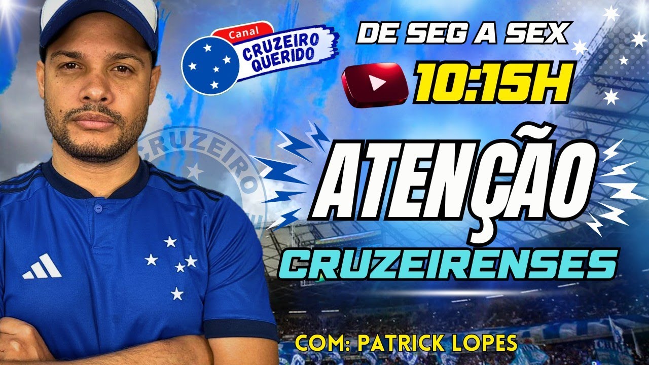 🎙️🔴 ATENÇÃO CRUZEIRENSES - SEXTA-FEIRA (06/12/24). NOTÍCIAS DO CRUZEIRO.
