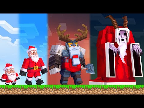 Upgrading SANTA Into a God in Minecraft