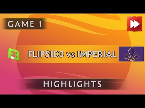 FlipSid3 Tactics vs The Imperial [Game 1] WellPlay Invitational #4 - Dota Highlights