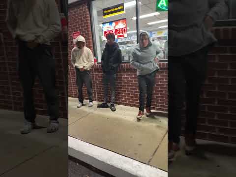 When you stop at a gas station in the hood😂