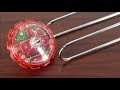 Whirly Wheel: Vintage Spinning Top Toy with LEDs