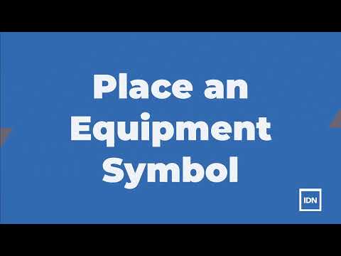 Place an Equipment Symbol on a Floor Plan