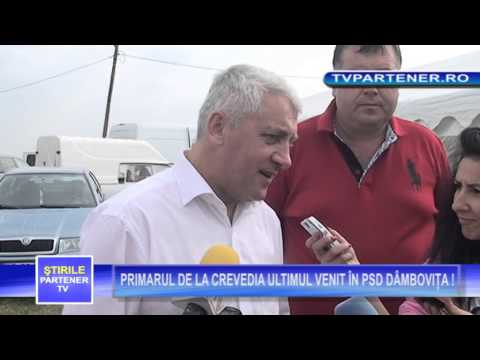 PRIMARUL DE LA CREVEDIA ULTIMUL VENIT ÎN PSD DÂMBOVIŢA !