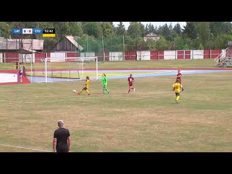 WU-19 Baltijos taurė: Lietuva - Latvija