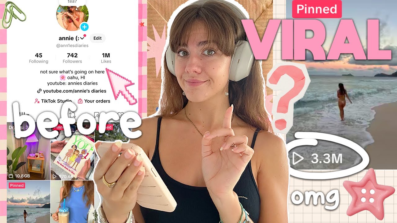 i tried posting 10x a day to go viral on tiktok