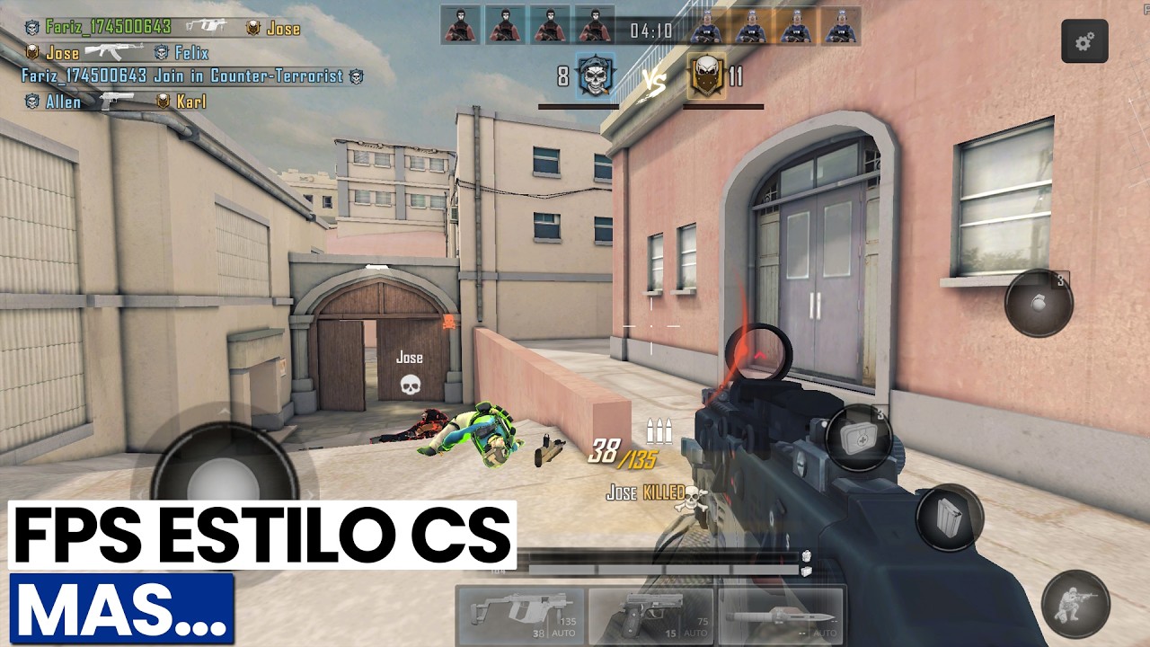 SAIU NOVO FPS estilo CS e para Android KKKKKKKKKKKKKK - Unteam mobile