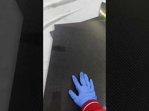 Carbon fiber sheet size 300x300 thickness 1mm