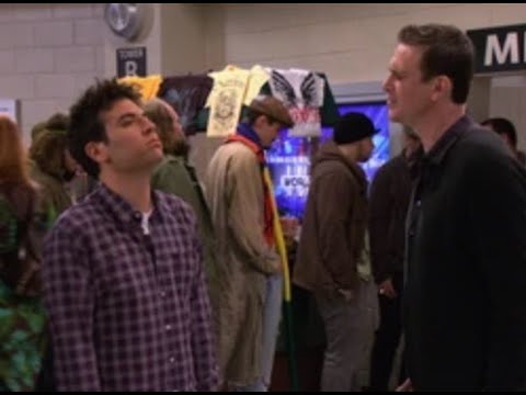 Ted and Marshall get HIGH at a concert! | How I met your mother, barney and robin #movie #viralvideo