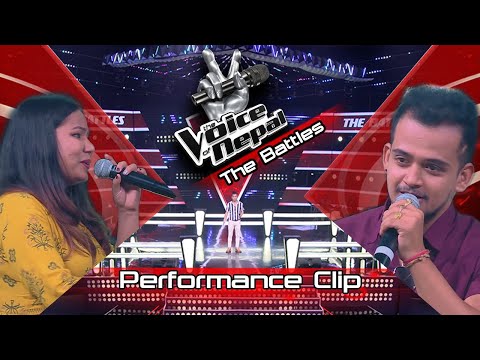 Sushma Bishwokarma Vs Saikiran Lamsal "Timi Bina" - The Battles - The Voice of Nepal Season 2 - 2019
