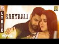 Adanga Maru Saayaali Lyric Tamil Jayam Ravi Raashi Khanna Sam CS