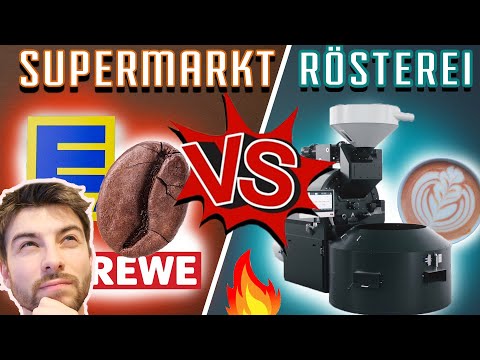 RÖSTEREI VS SUPERMARKT! Espresso Test, was lohnt sich mehr?