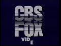 CBS Fox Video 1985