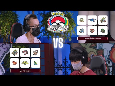 2022 Pokémon World Championship VGC Master Division Day2 Round3 Leonard Bonanomi vs Go Hirabara