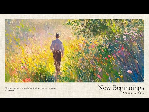 New Beginnings | A playlist for a quiet morning | Work Study Focus Reading Relaxing Stress Relief