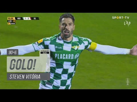 Goal | Golo Steven Vitória: Moreirense (2)-2 Gil Vicente (Liga 21/22 #12)