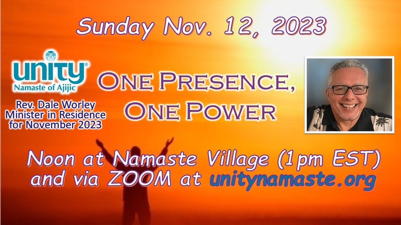 Unity Namaste of Ajijic - Sunday Service - Nov 12 2023