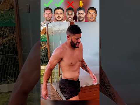Messi VS Icardi VS Aubameyang VS Hulk VS Ronaldo Cold Challenge🥶