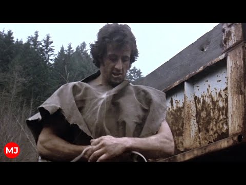 Rambo makes cloth - Rambo: First blood, FullHD