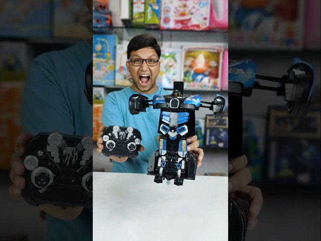 Vídeo relacionado con Kazzley Transformers Juguete Coche Teledirigido para Niños, Coche Radiocontrol con Detección de Gestos, Transformer RC Car Robot con Efecto de luz y Sonido, Coche RC para 4 5 6 7 8 9 10 Años