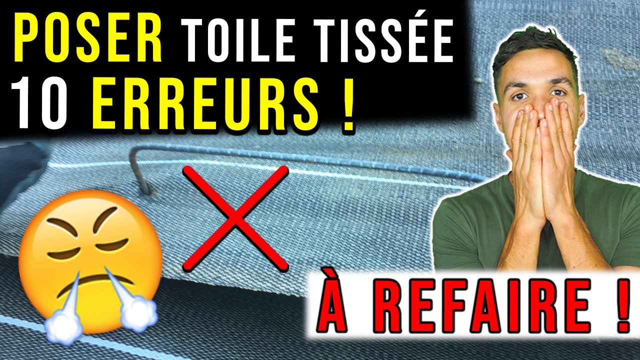 Comment BIEN Mettre une Toile de Paillage Tissée (10 erreurs à Fuir !)