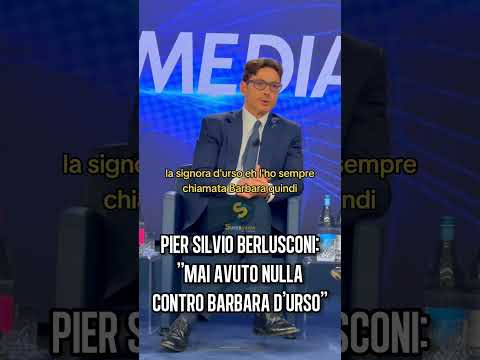 Pier Silvio Berlusconi conferma il cambio di conduzione di Pomeriggio 5 da Barbara D’Urso