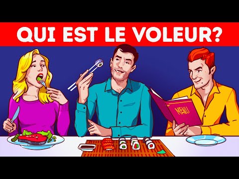 Titre Énigmes (vignette “Qui est le voleur ?”)