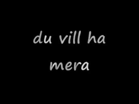 GRUS fett me sant (video)text