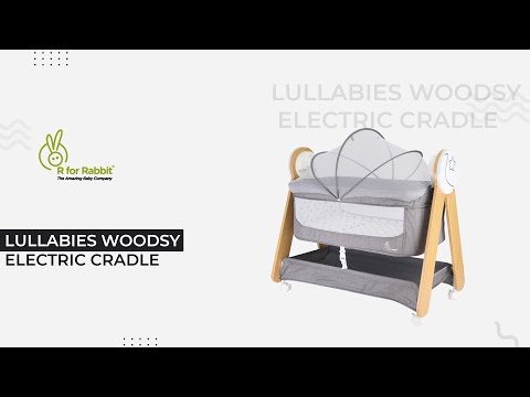 R for Rabbit Lullabies Woodsy Electric Cradle For Babies Installation Video