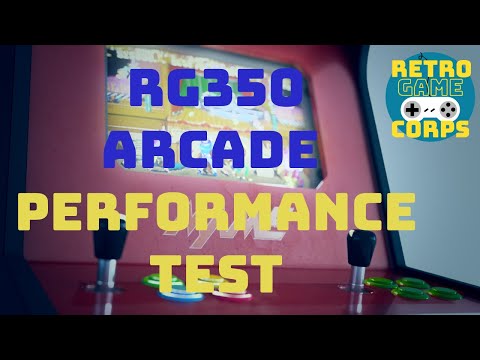 Arcade performance test on the RG350 and RG350M