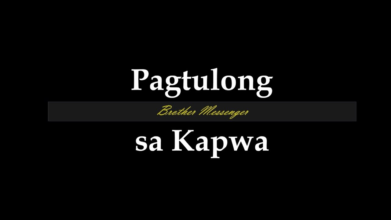 Paano Tumulong sa Kapwa ayon sa Bibliya (How can we help our neighbors based from the Bible)