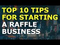 How to Start a Raffle Business | Free Raffle Business Plan Template Included