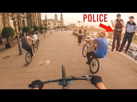 URBAN STREET MOUNTAIN BIKING DRESDEN *POLICE* - Rose Bikes The Bruce 3 - Lukas Knopf