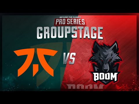 Fnatic vs BOOM Esports Game 1 - BTS Pro Series: SEA - Group Stage w/ Lyrical & Tsunami