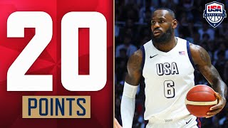 Download lagu LeBron James' CLUTCH Performance vs Germany! 💪😤 | July 22, 2024 mp3