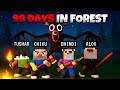 Surviving 99 Nights In The Forest Roblox Horror Game With Friends